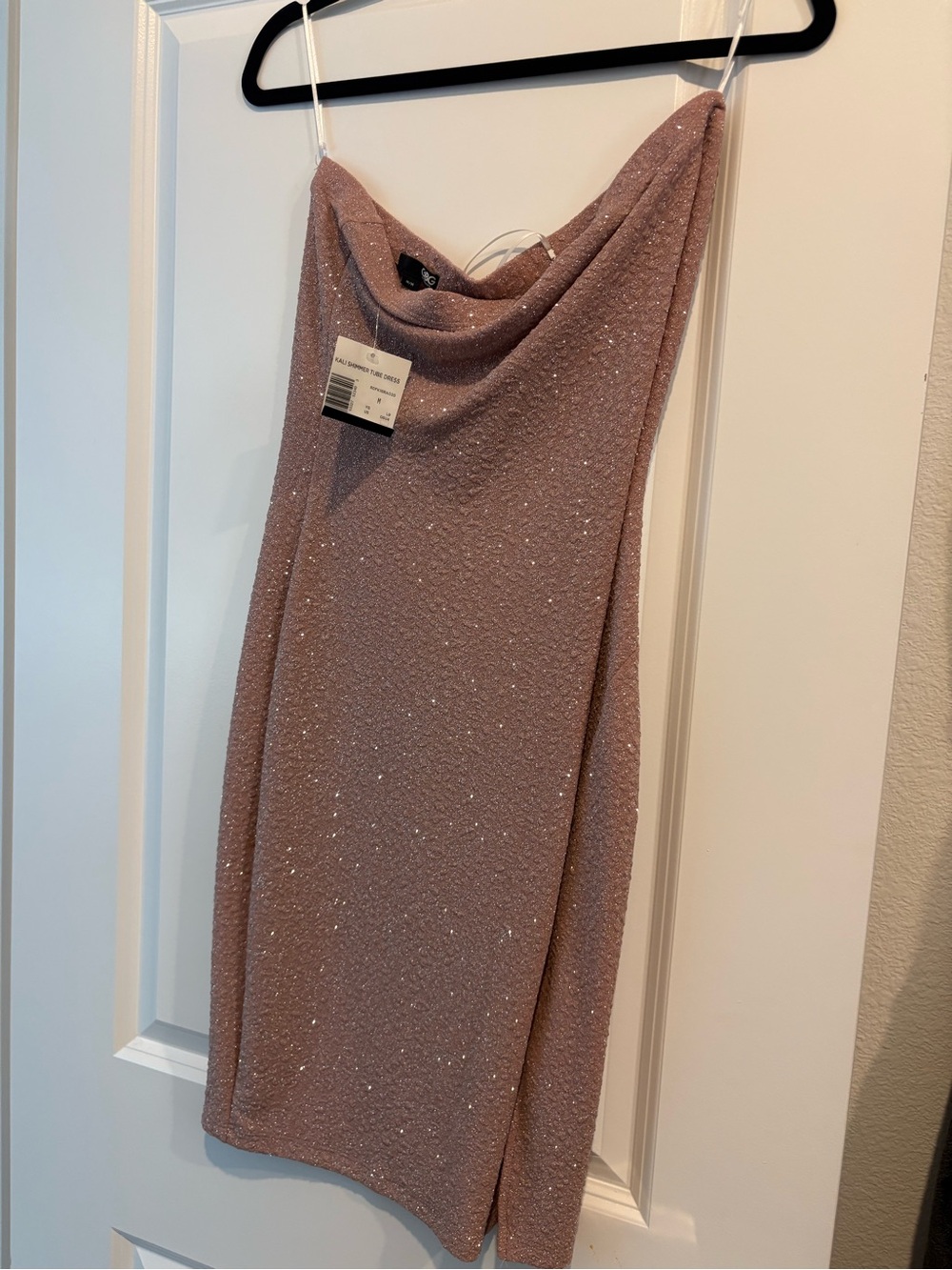 GBG Los Angeles Sparkling Mauve Mini Dress